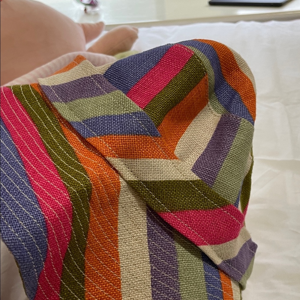 Coach Multicolor Striped Women's Hat - Picture 4 of 4